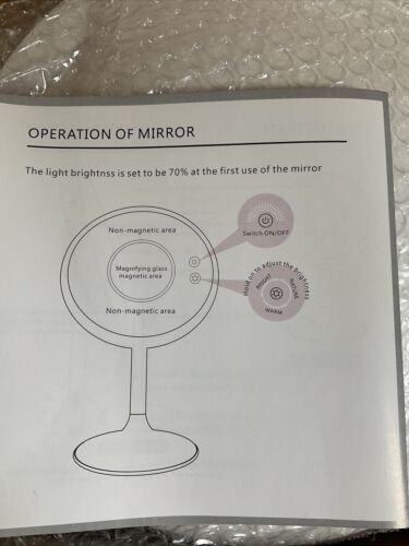 9? Lighted Makeup Mirror (6922783686839)
